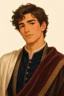 Drawn portrait of Romeo
