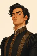 Drawn portrait of Tybalt