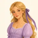 Drawn portrait of Elizabeth Lavenza