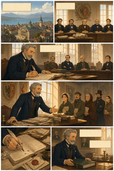 A drawn page from the comic edition of Frankenstein