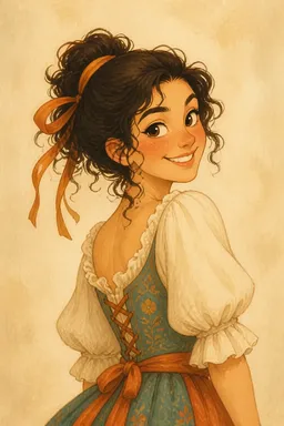 Portrait of Lydia Bennet