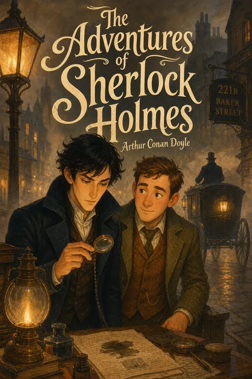 Cover of Sherlock Holmes, comic edition