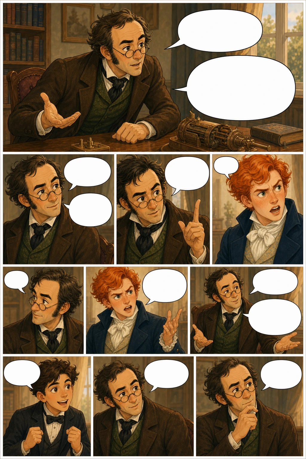 The Time Machine, illustrated page 5: But the great difficulty is this.