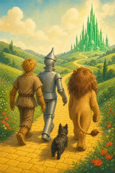 Cover of The Wonderful Wizard of Oz, comic edition